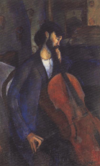 Amedeo Modigliani The Cellist (mk39)